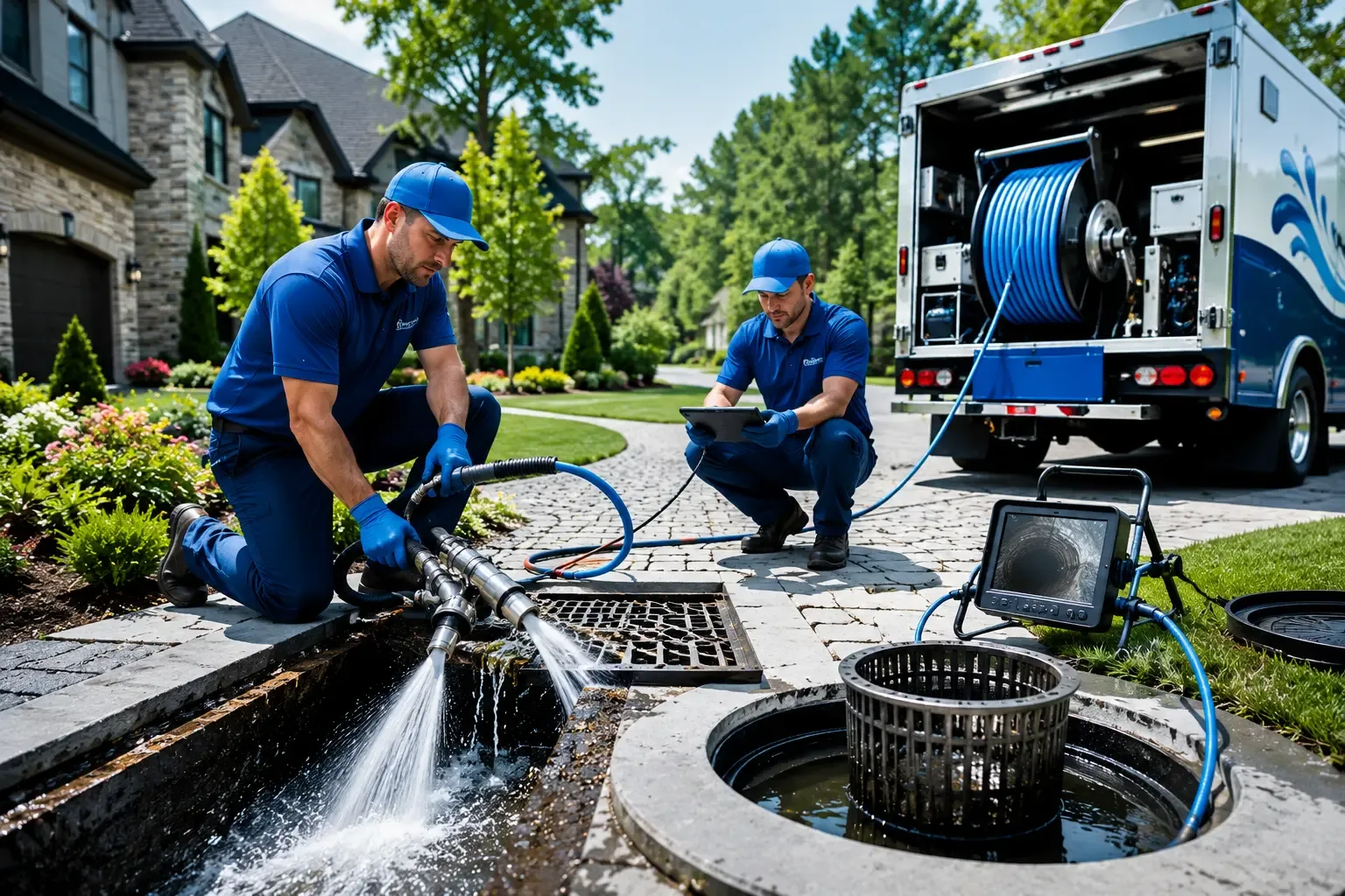 Local outdoor drain cleaning professionals in Leverett, MA